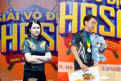 HBSF Final Min Table 2025: Dương Quốc Hoàng và Bùi Xuân Vàng Giành Chức Vô Địch