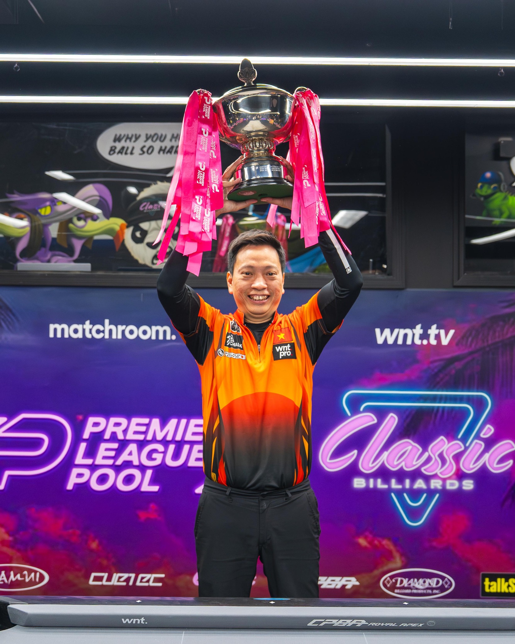 Dương Quốc Hoàng vô địch Premier League Pool 2026