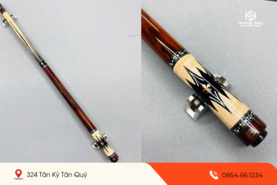 Cuelees LS-A01 Emperor Star | Cơ Bida Gỗ Quý Cao Cấp