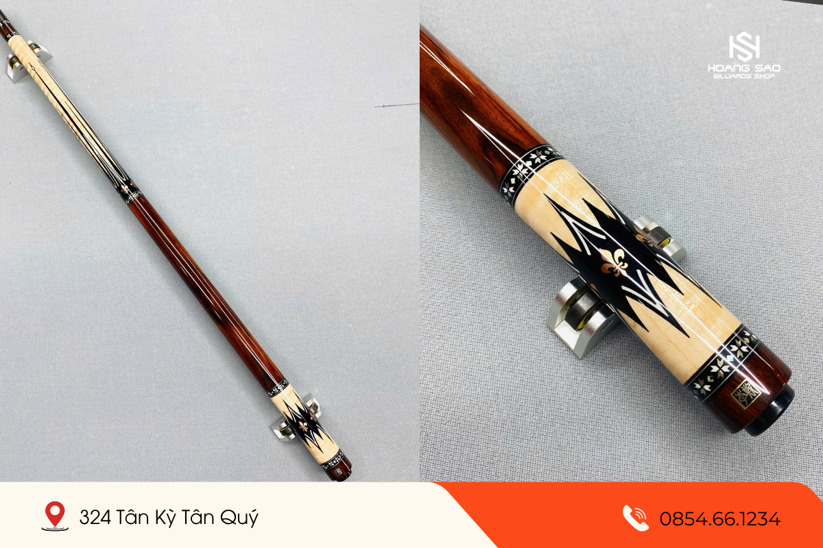Cuelees LS-A01 Emperor Star | Cơ Bida Gỗ Quý Cao Cấp